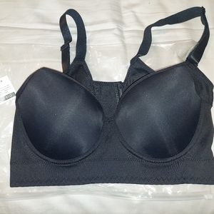 Wide back, wired bra, 38D, Never worn